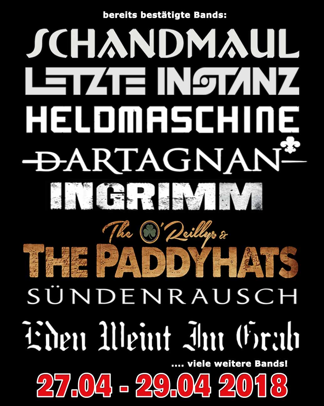 12. Hexentanz Open Air Festival 2017